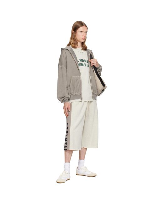Fear Of God Gray 90's Zip-Up Hoodie for men