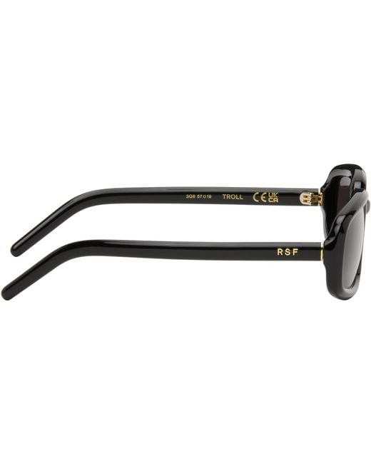 Retrosuperfuture Black Troll Sunglasses for men