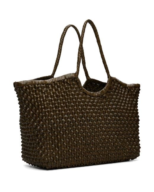 Dragon Diffusion Brown Nantucket Cactus Bag