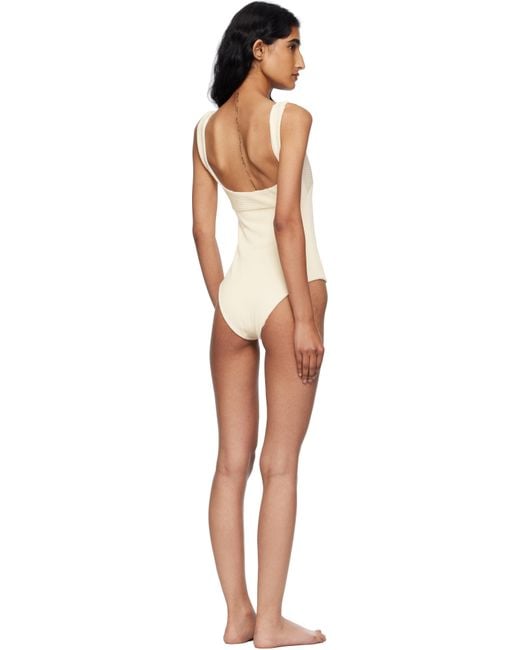 Haight Black Ribbed Gabi Swimsuit
