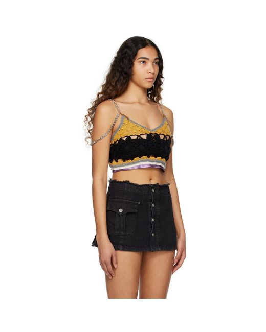 ANDERSSON BELL Black Mila Tank Top