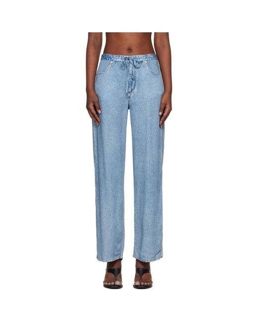 Rag & Bone Blue Miramar Lounge Pants