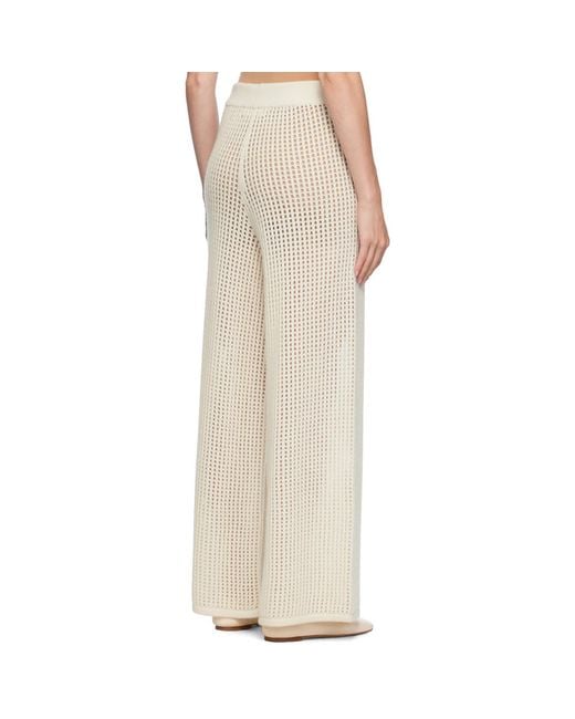 Lisa Yang Natural Off- Mei Lounge Pants