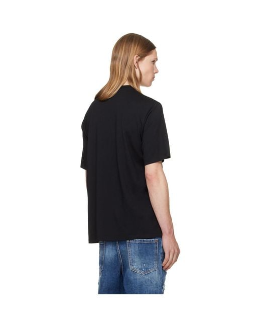 Amiri Black Script Jmodal Reg T-Shirt for men