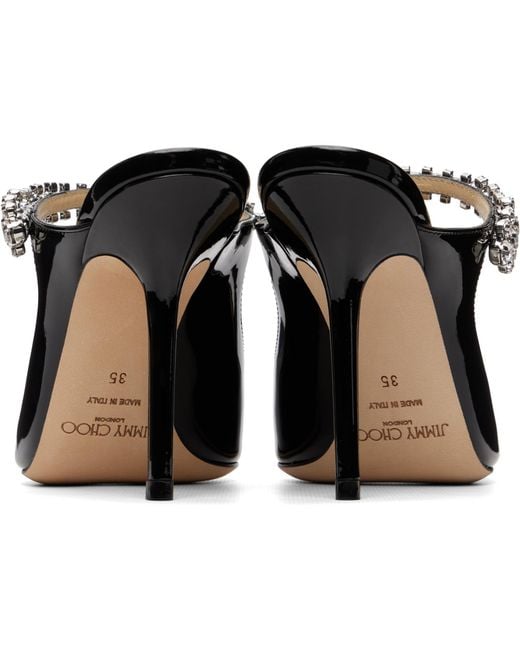 Jimmy Choo Black Bing 100 Heels