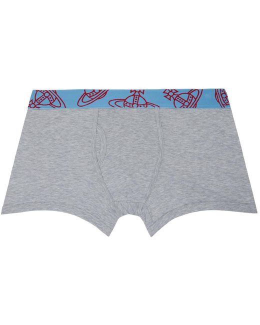 Vivienne Westwood Gray Two-Pack Boxer Briefs for men