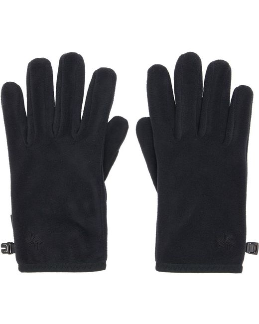 Goldwin Black Win Micro Fleece Gloves