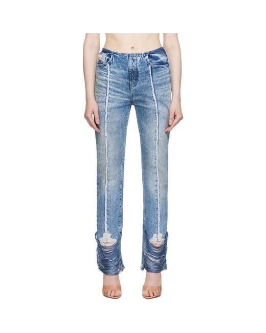 DIESEL Blue D-Ginna-Fsg Jeans