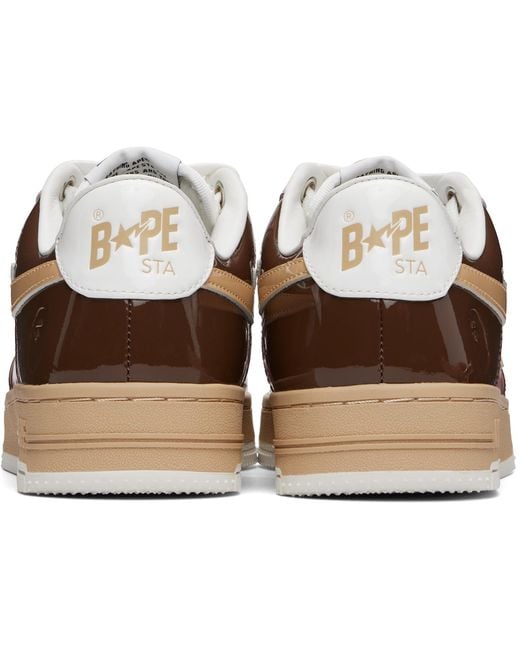 A Bathing Ape Pink Sta #6 Sneakers