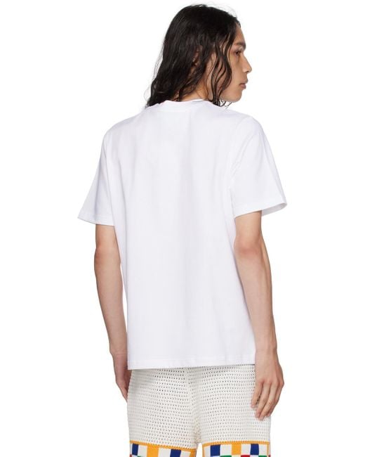 T-shirt Terrain D'Orange Casablancabrand pour homme en coloris White