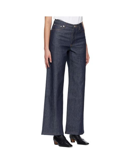 A.P.C. Blue Elisabeth Jeans