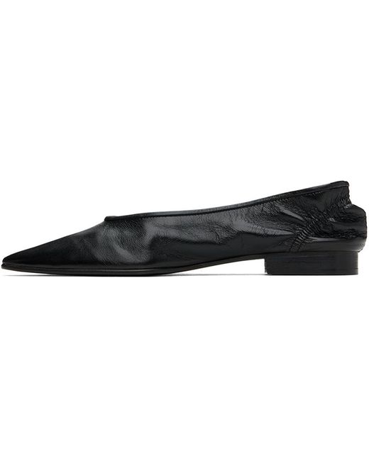 By Far Black Carré Loafers