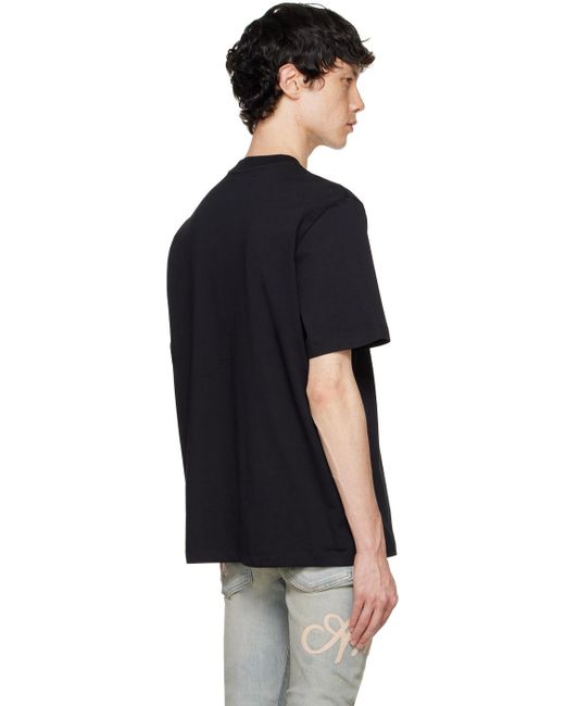 Amiri Black Bonded T-Shirt for men