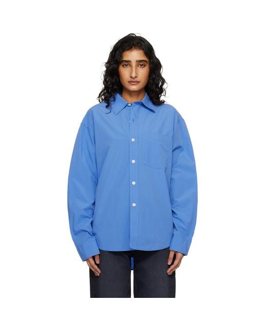 mfpen Blue Executive Shirt