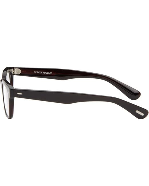 Oliver Peoples Black Tiello Glasses for men