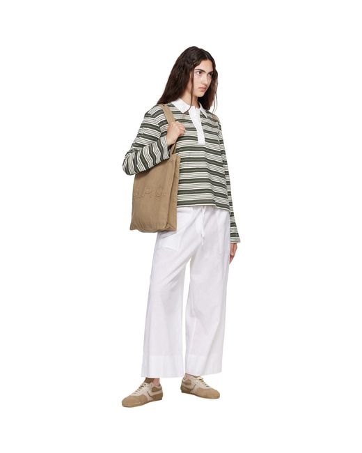 A.P.C. Brown Lou Tote