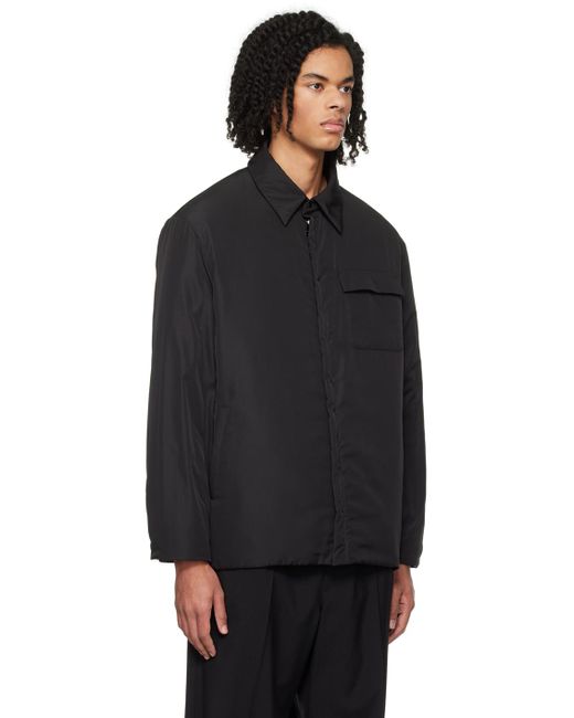 Chemise réversible noire à motif toile iconographe Valentino pour homme en coloris Black