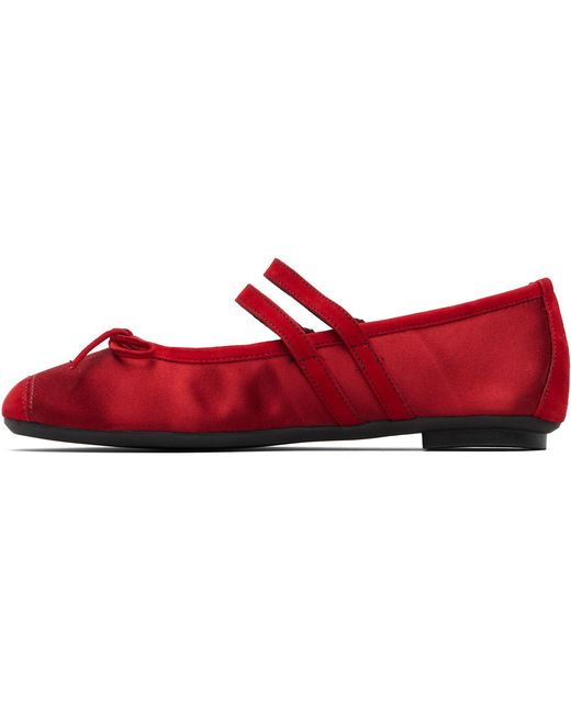 Hai Red Reqins Edition Hemily Ballerina Flats