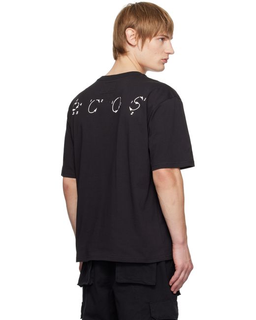 メンズ RCOS ブラック From Here To There Tシャツ Black