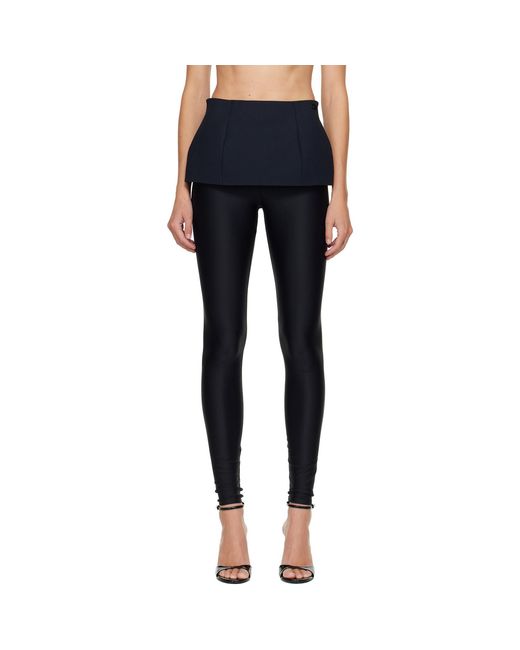 DIESEL Blue P-Hour-Bond Leggings