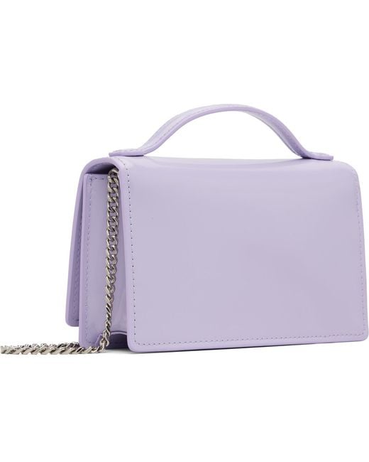 Marc Jacobs Purple 'The Glam Mirror Mini' Bag