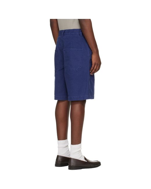 Isabel Marant Blue Akyle Shorts for men