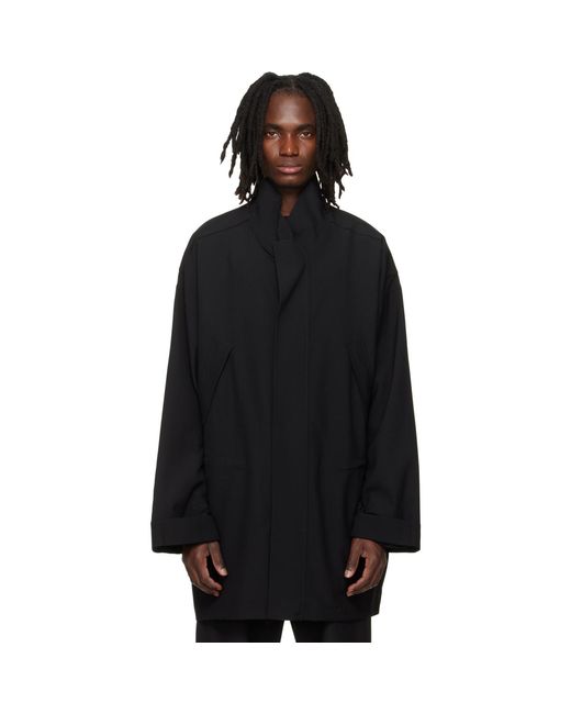 Fear Of God Black Ripstop Parka Coat for men