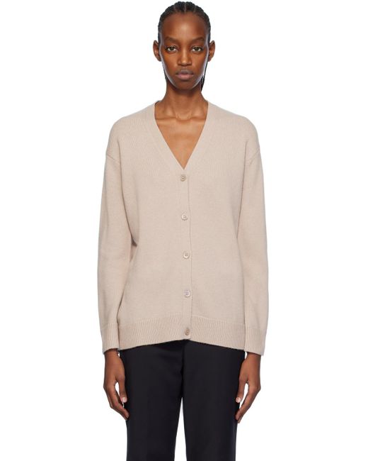 Max Mara Black Beige Jane Cardigan