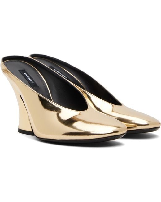 Givenchy Black Sculpted Mules