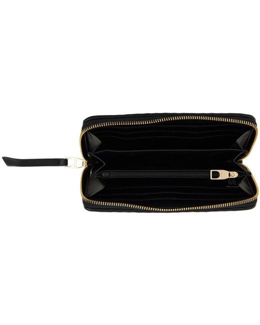 Versace Black Crunchy Wallet