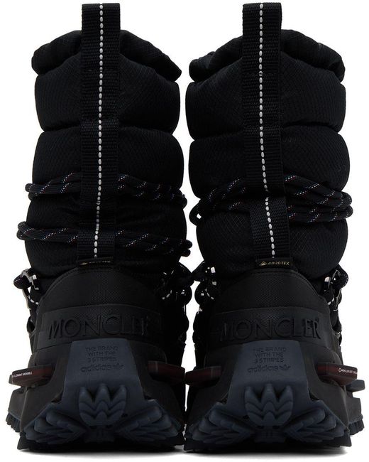 Moncler Genius Moncler X Adidas Originals Black Nmd Boots | Lyst