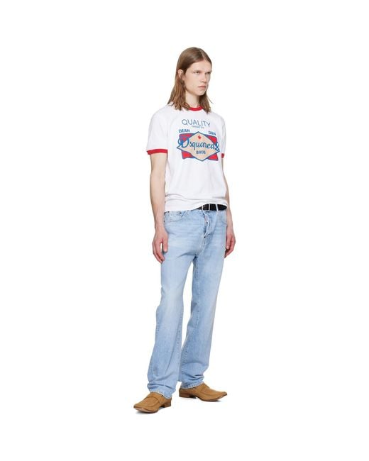 DSquared² Black D2 Daywear New Cool Fit T-Shirt for men