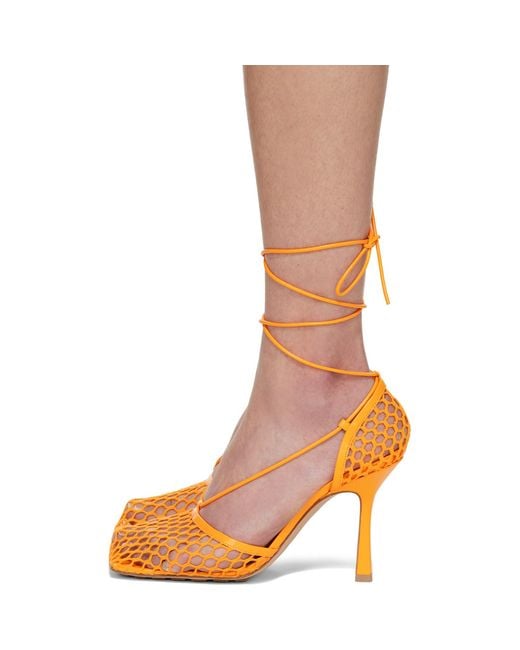 Bottega Veneta Brown Stretch Heels