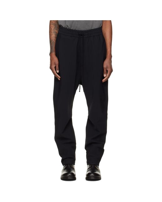 Thom Krom Black P 60 Sweatpants for men