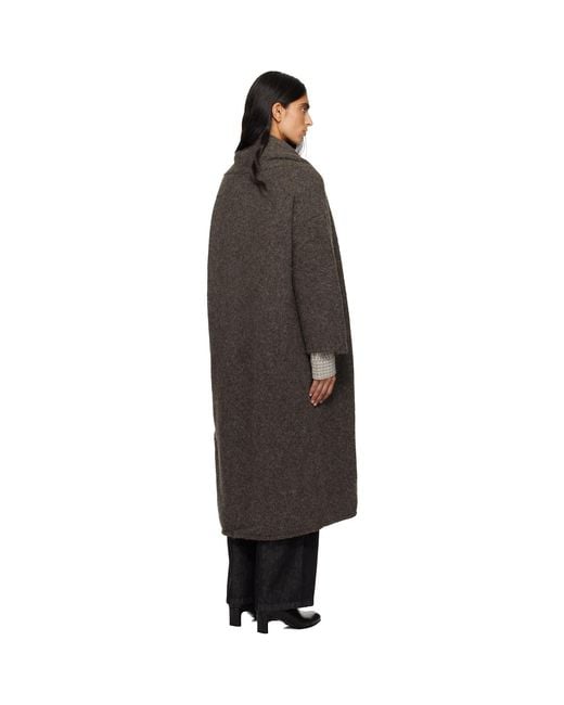 Lauren Manoogian Black Long Shawl Cardigan