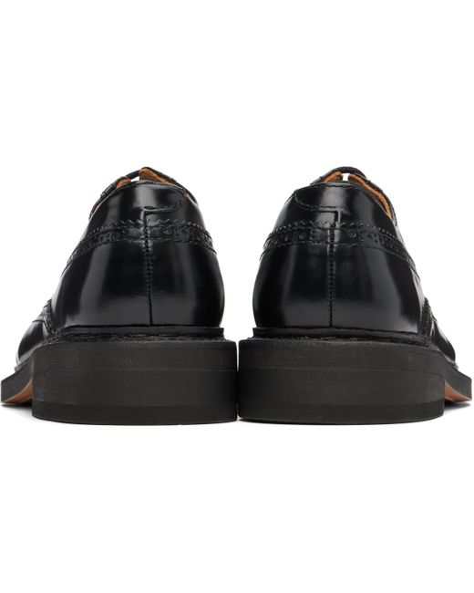 Our Legacy Black Brogue Parade Derbys for men
