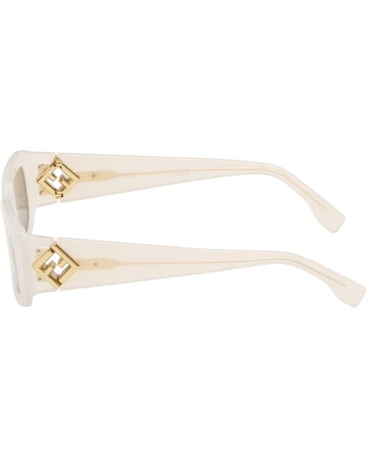 Fendi Multicolor Off- Ff Diamonds Sunglasses
