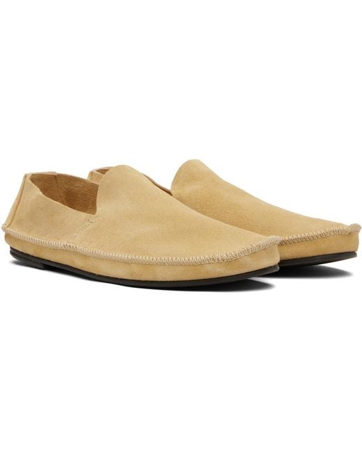 The Row Black Tyler Loafers