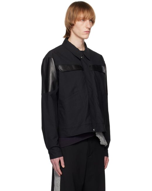 Kiko Kostadinov Black Mcnamara Jacket for men