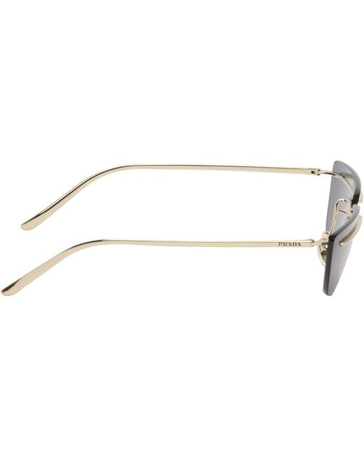 Prada Black Cat-Eye Sunglasses