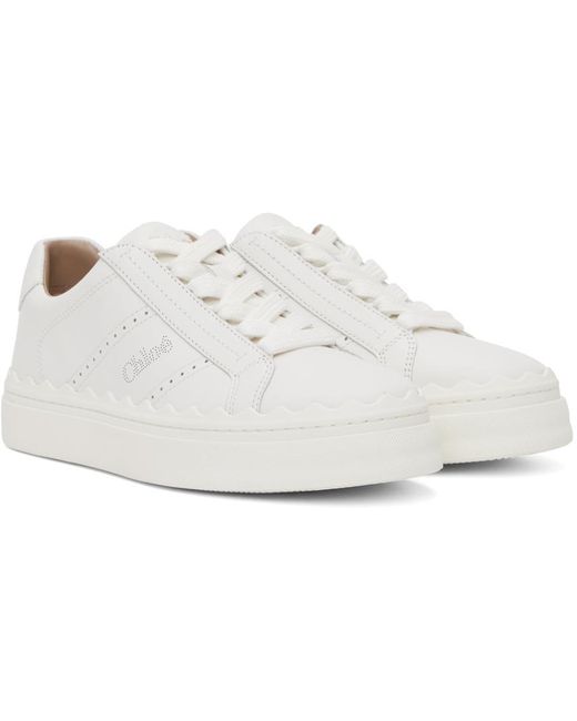 Chloé Black White Lauren Sneakers
