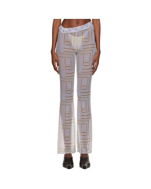 Vaillant Multicolor Ssense Exclusive Print Trousers