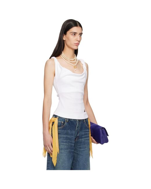 Vivienne Westwood White Anna Top