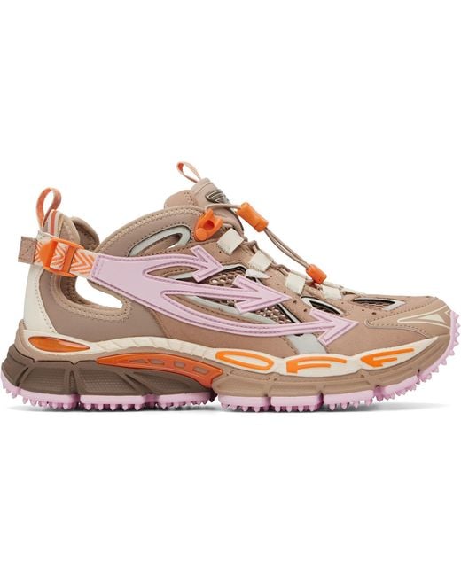 Off-White c/o Virgil Abloh Black Off- 'be Right Back' Open Sneakers