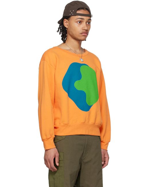 Pull Molletonné Exclusif À Ssense full circle energy pour homme en coloris Orange
