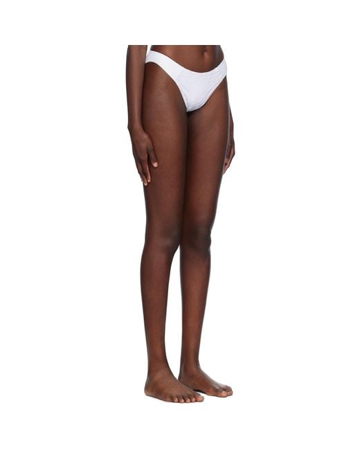 Frankie's Bikinis Multicolor Dove Classic Bikini Bottom