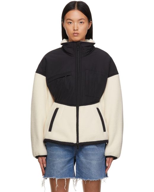 Alexander Wang Synthetic Off- Sculpted Sherpanylon Canvas Jacket in ...