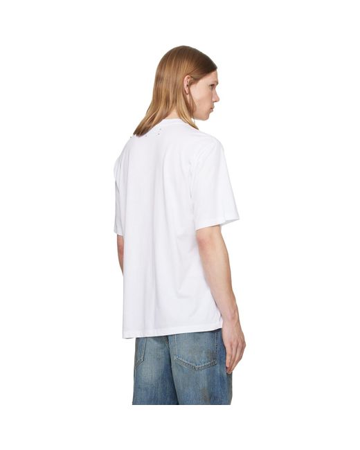 Amiri White Script Jmodal Reg T-Shirt for men