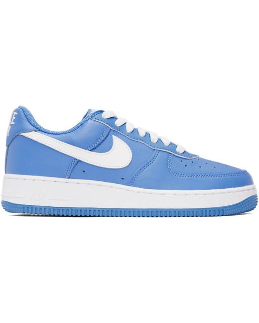 Nike Black Blue Air Force 1 Low Retro Sneakers for men