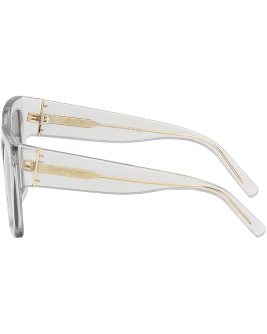 Givenchy Gray Transparent Bold' Sunglasses